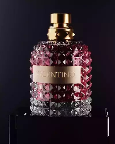 Valentino Perfume Model