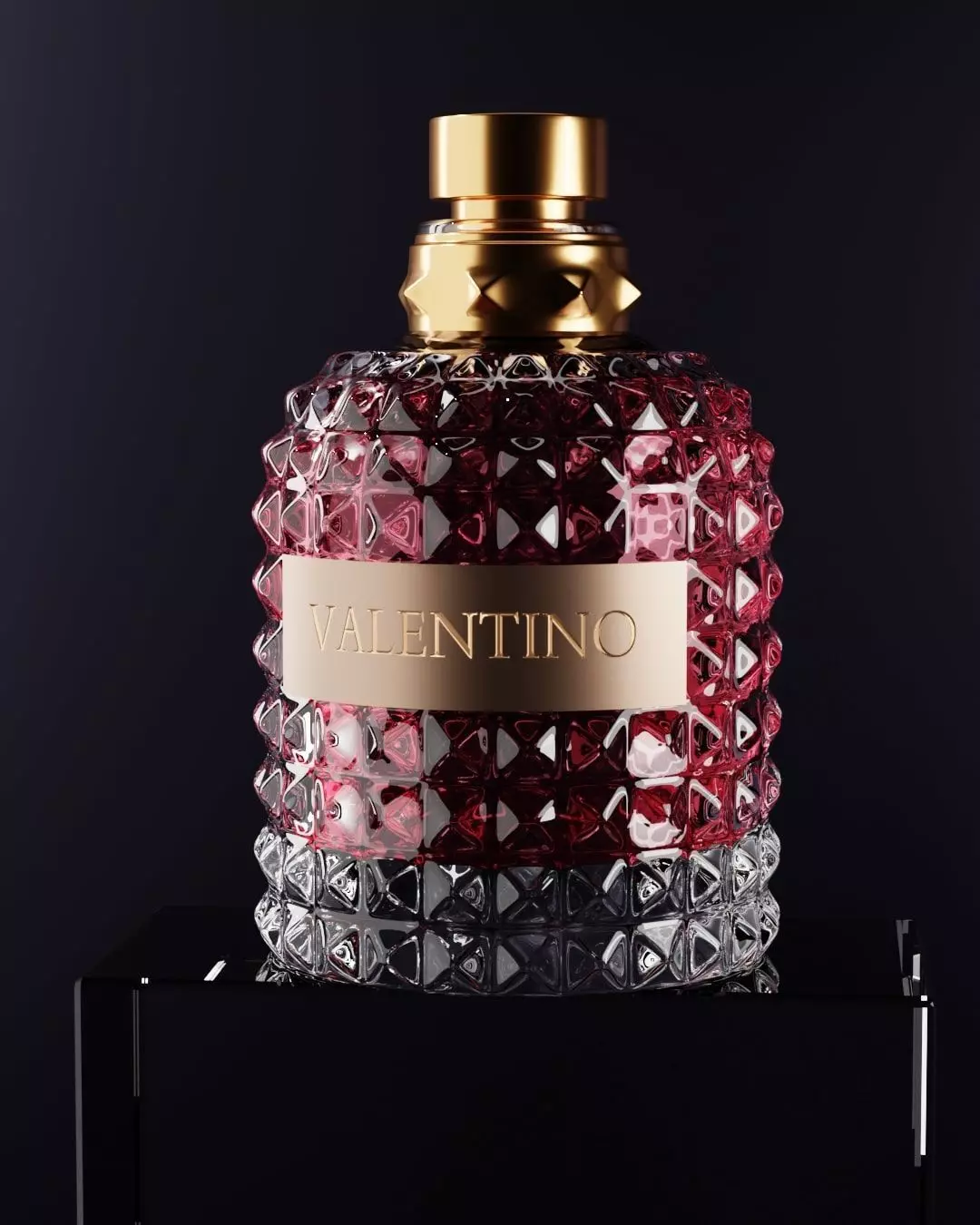 Valentino Perfume Model 3D model_0