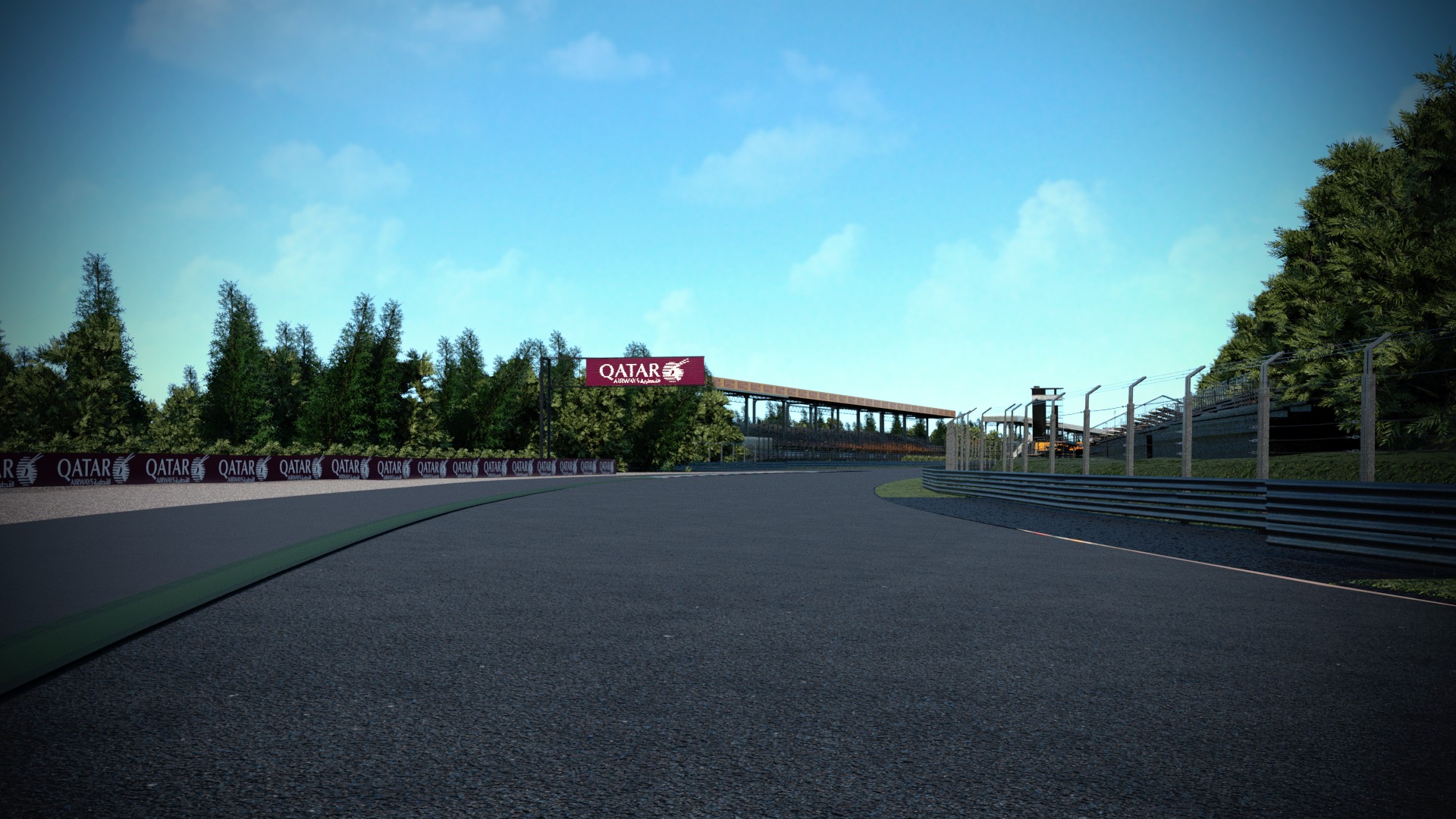 F1 Italy Track Low-poly 3D model_23