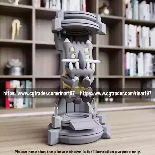 Bastiodon in the lab from pokemon 3D print model