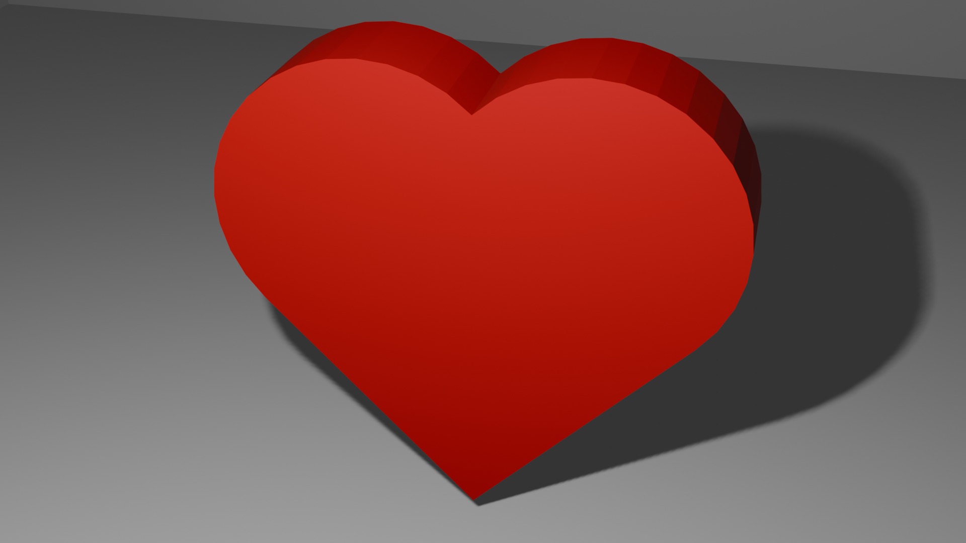 Little heart 3D model_1