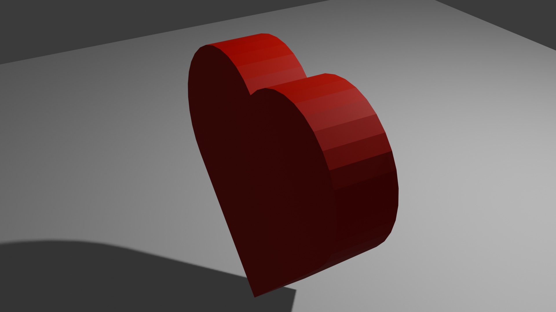 Little heart 3D model_2