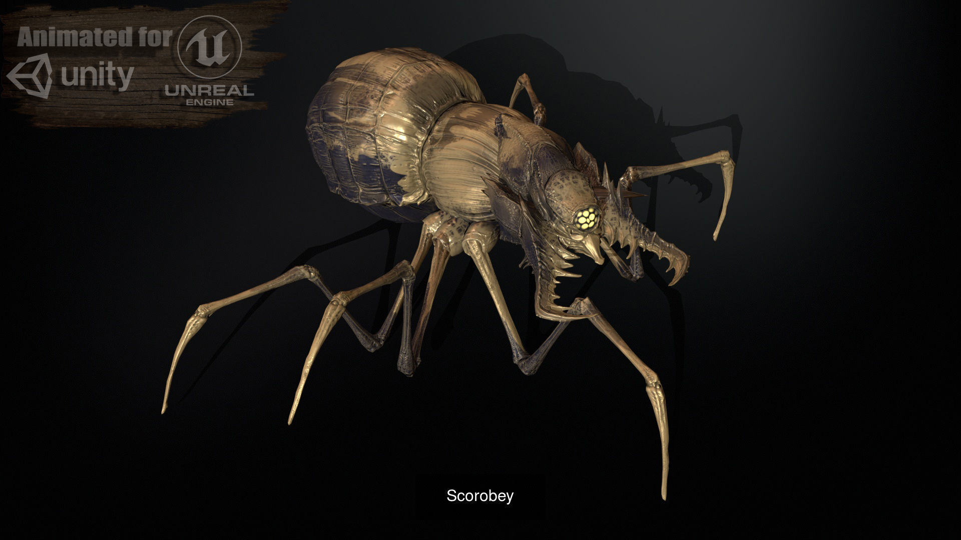 Monster Beetle Super Pack 3D Model Collection_20