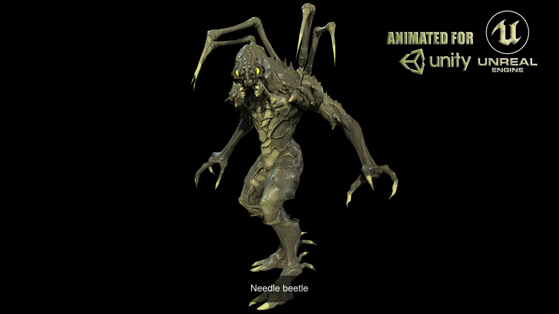 Monster Beetle Super Pack 3D Model Collection_16