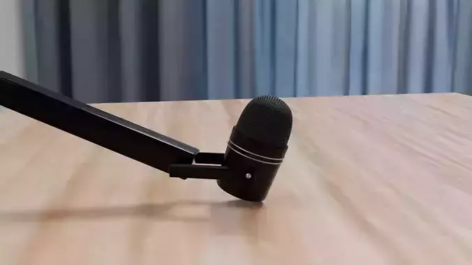 3D mic render