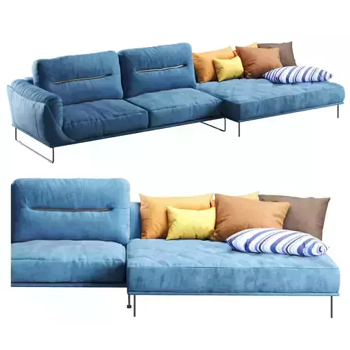 Corner Sofa Habia by Gorini