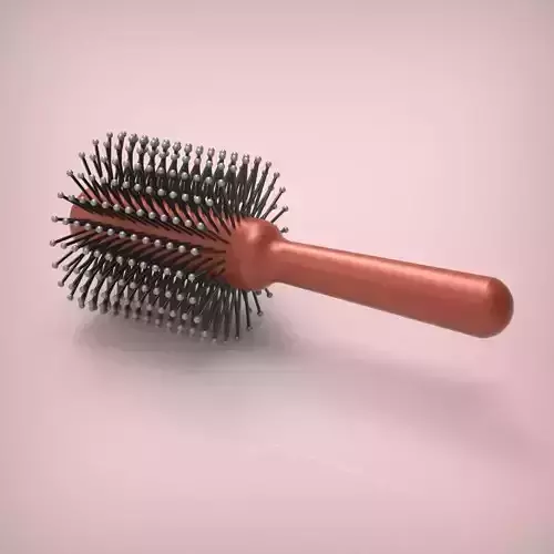 Hair Brush 3D print model