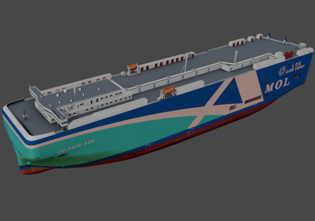 Vehicles Carrier 3D model Low-poly 3D model_8