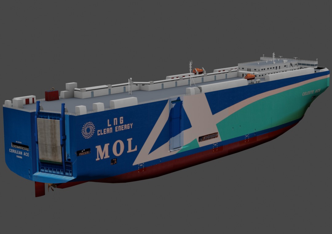 Vehicles Carrier 3D model Low-poly 3D model_4