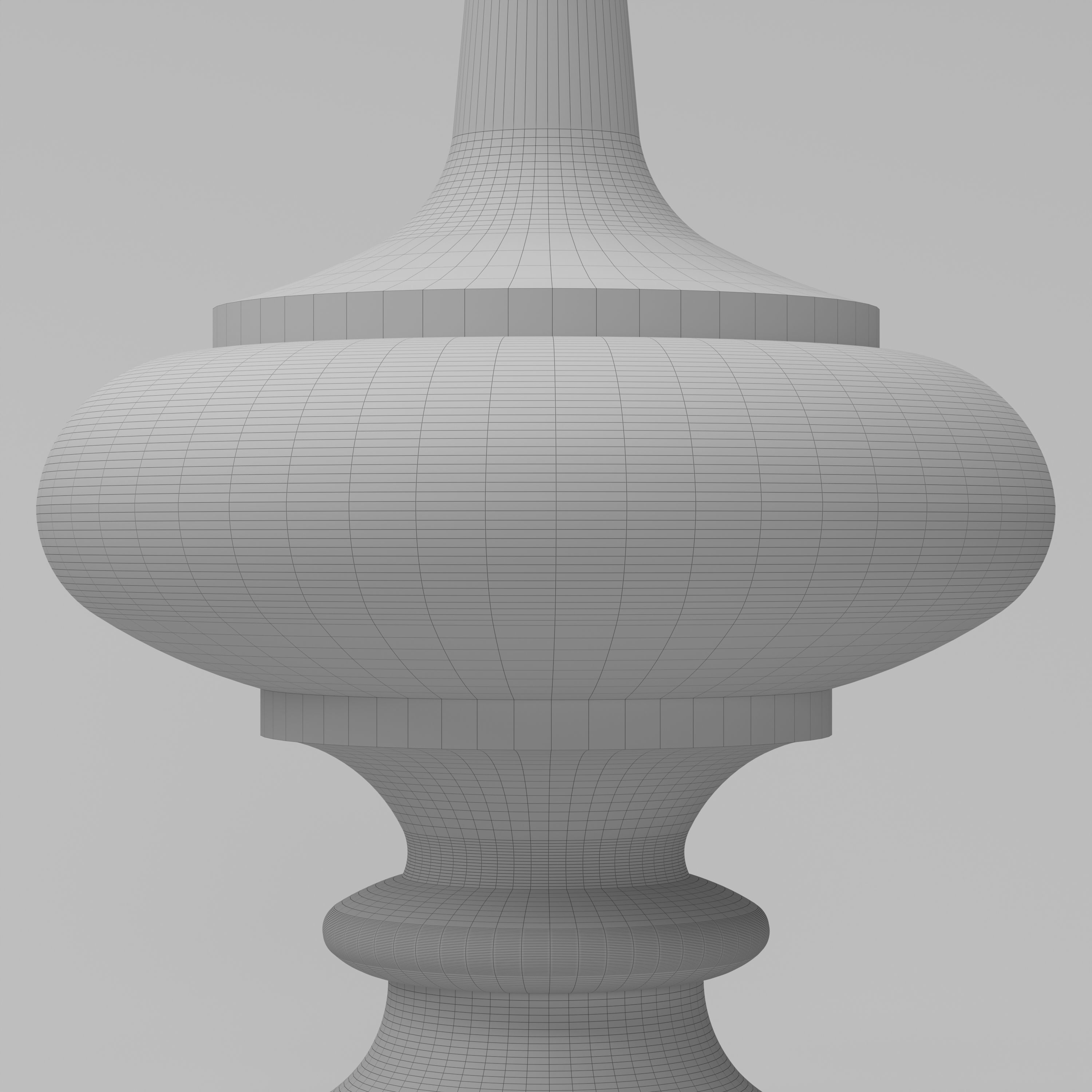 Elegant Finial 3D model_6