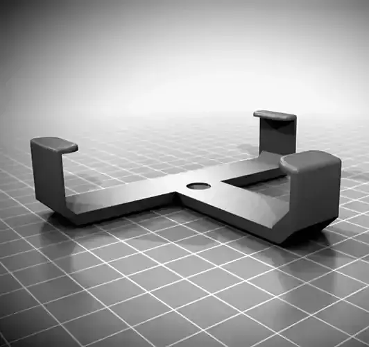 Mi Box S - Stand for TV 3D print model