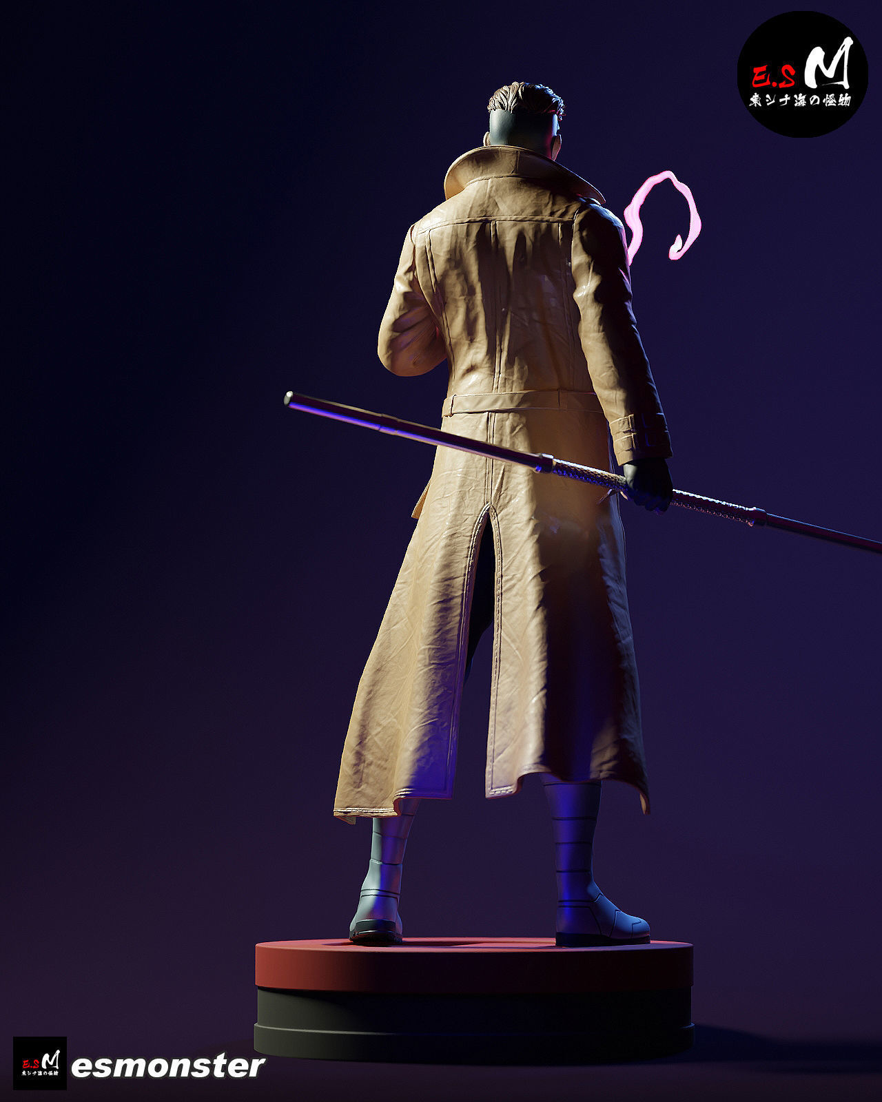 Gambit CHARACTER BY ESM 3D print model_8