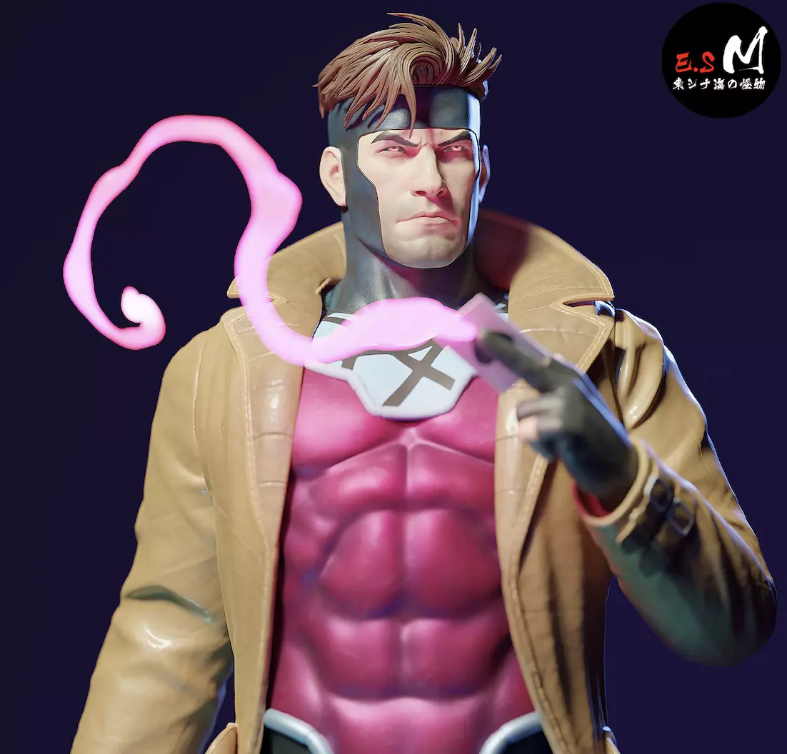 Gambit CHARACTER BY ESM 3D print model_0