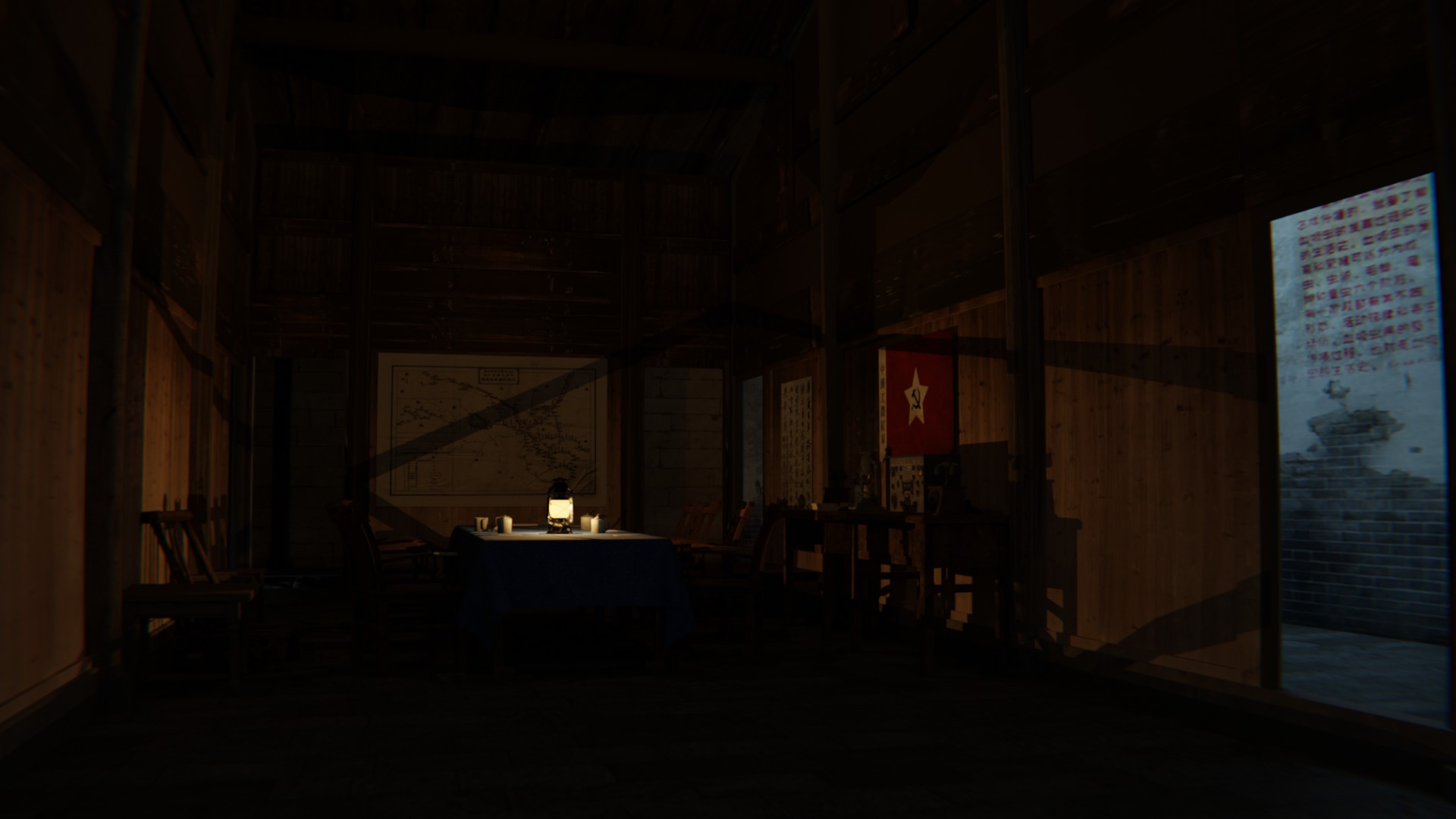 conference room 3D model_2