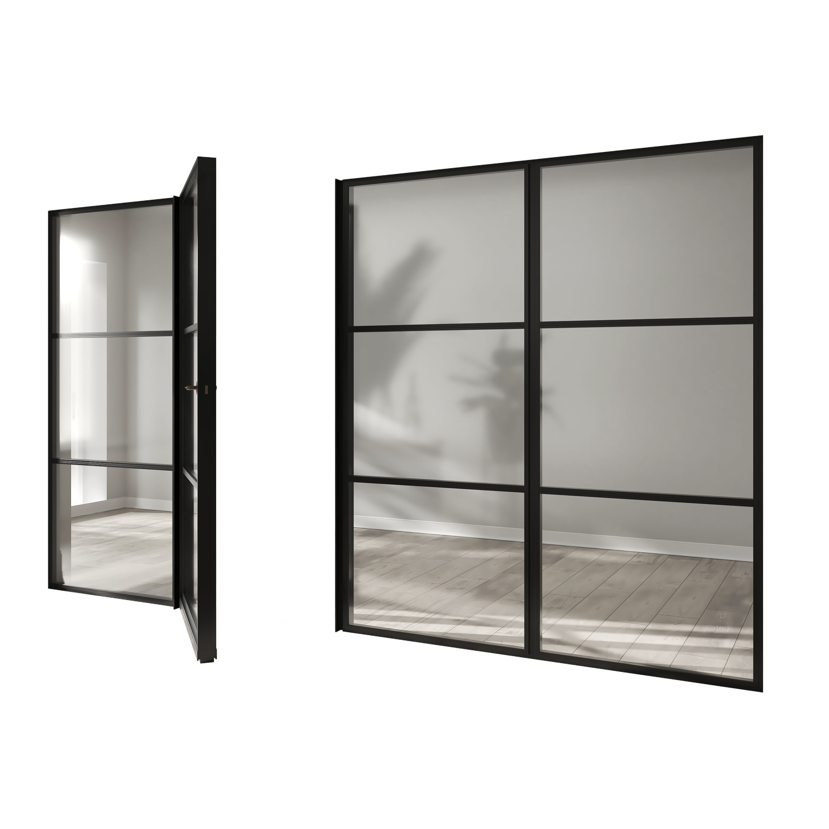 Hinged Doors by Smartsystems 3D model_3