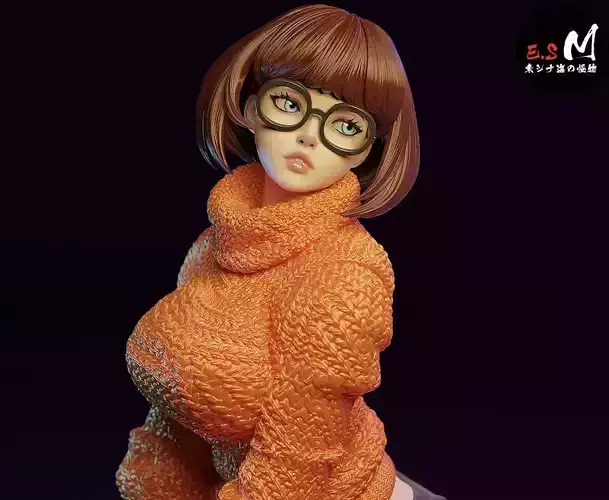 Velma P2 with NSFW  CHARACTER BY ESM 3D print model