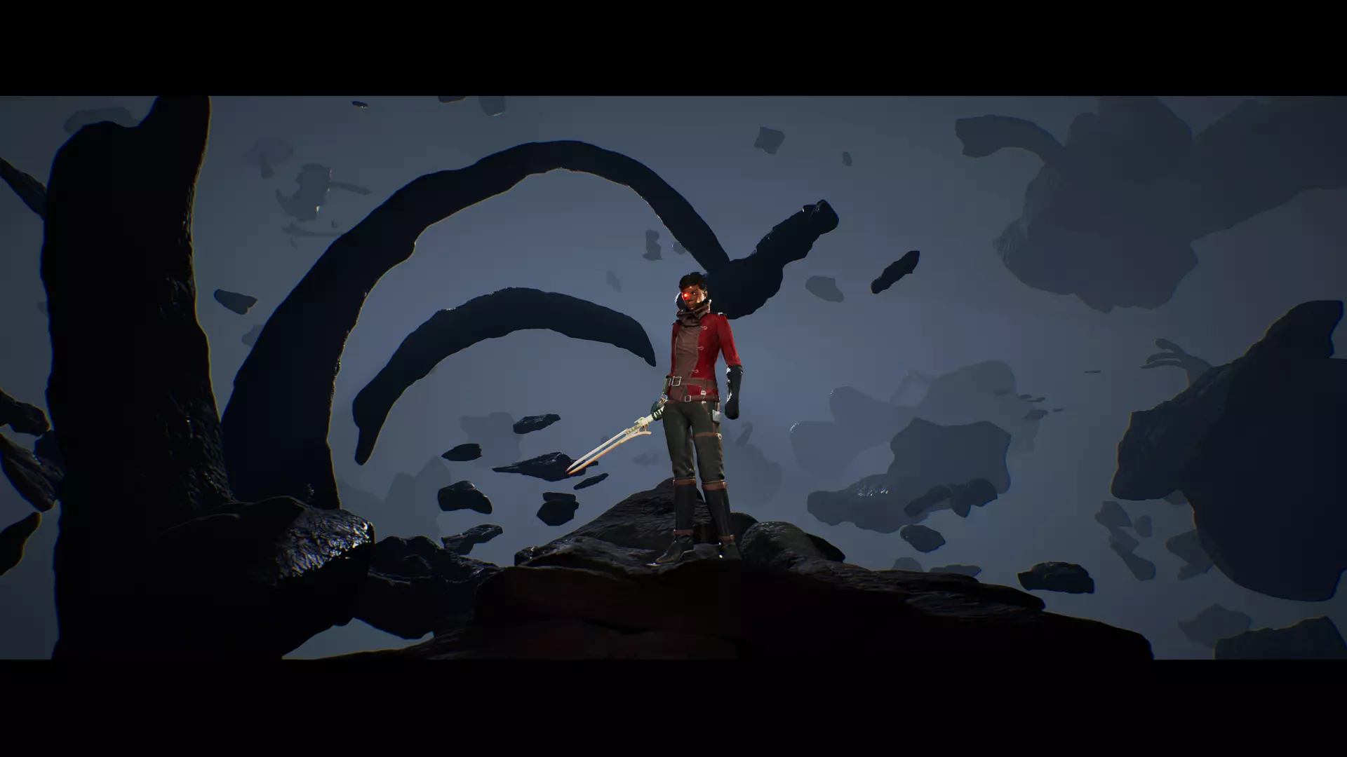 Billie Lurk Dishonored II death of the outsider Low-poly 3D model_0