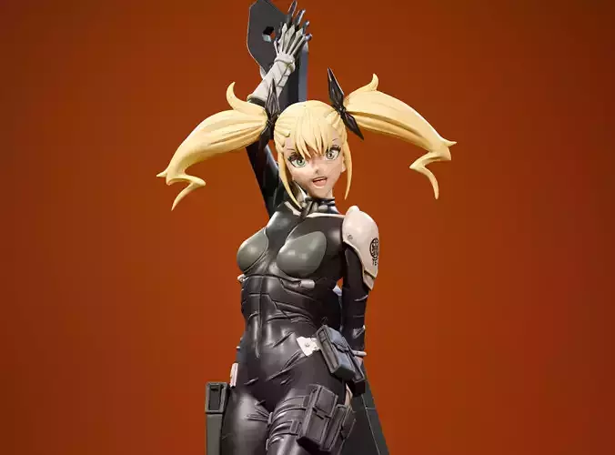 Kikoru Shinomiya  fan art from Kaiju n8