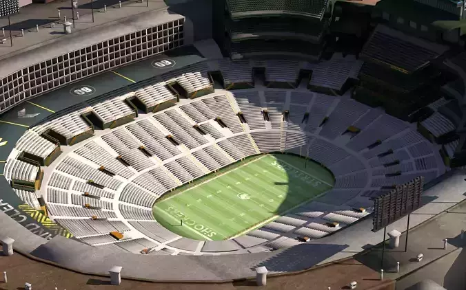 American football field Stadium