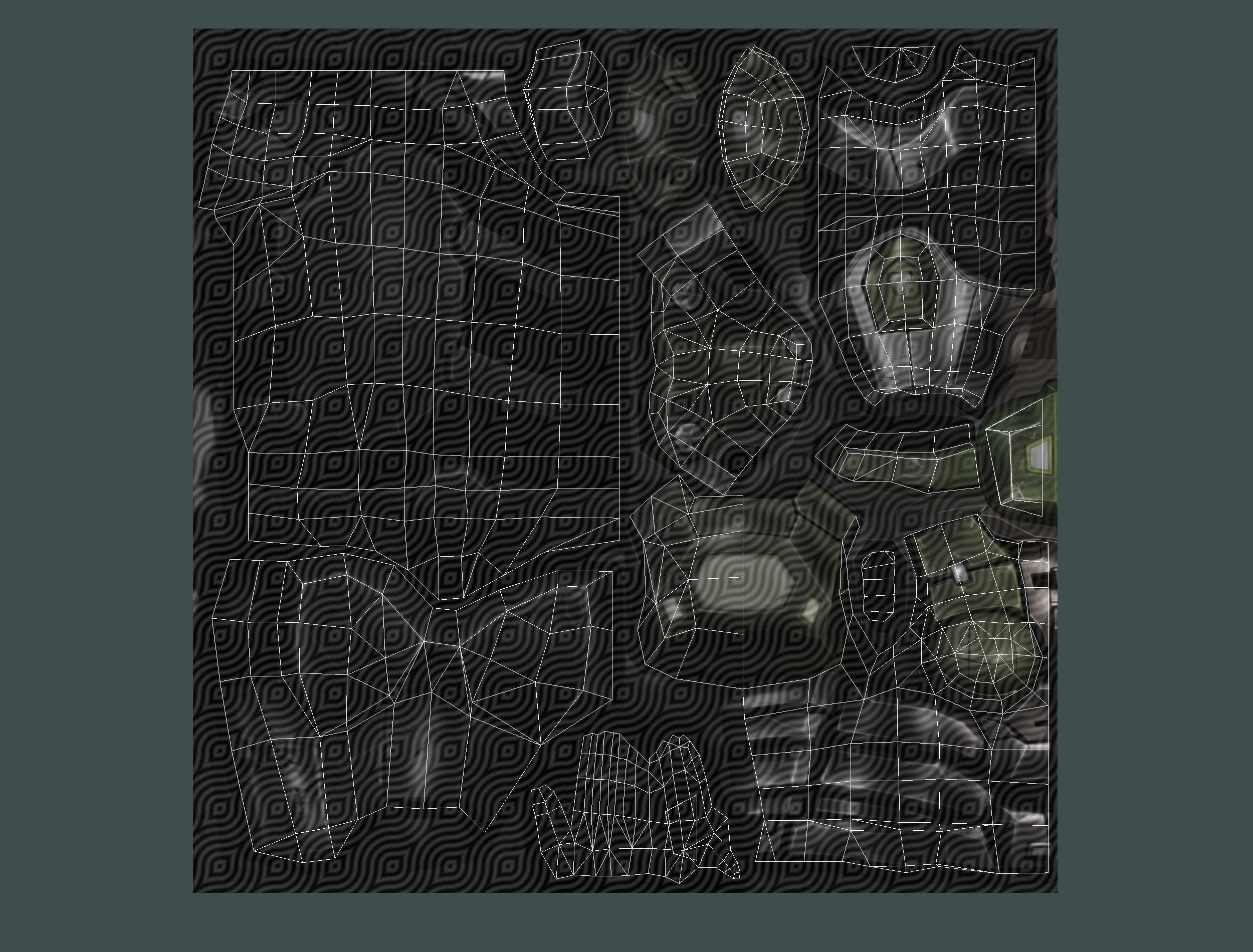 Cartoon Sci-Fi Cyborg Drone Trooper Soldier Low-poly 3D model_82