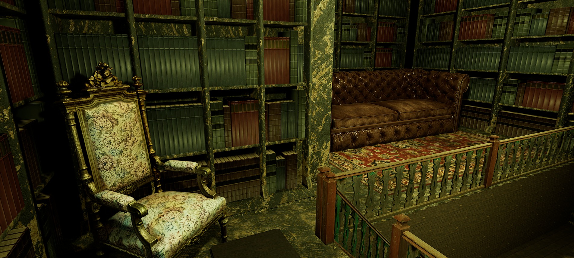 Cozy Victorian Fantasy Hall 3D model_27