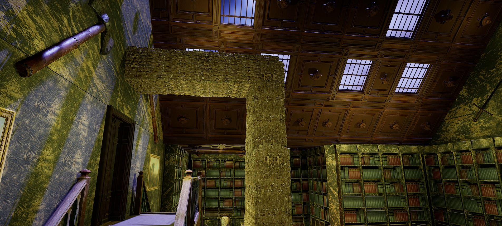 Cozy Victorian Fantasy Hall 3D model_12