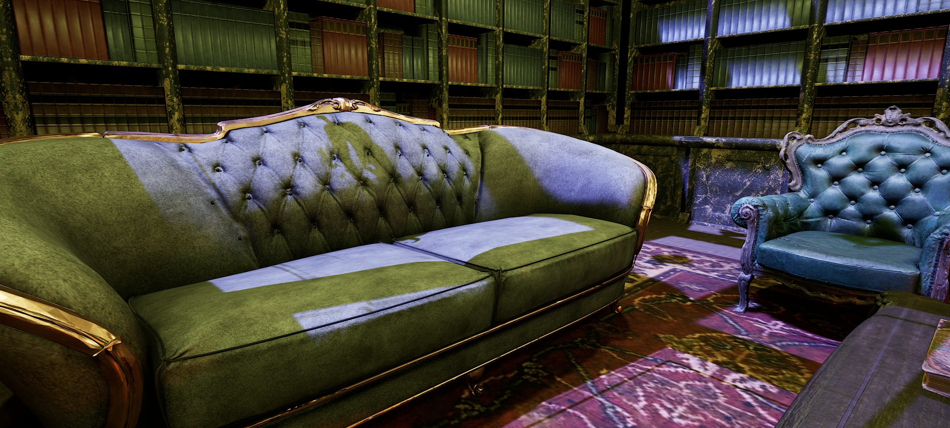 Cozy Victorian Fantasy Hall 3D model_4