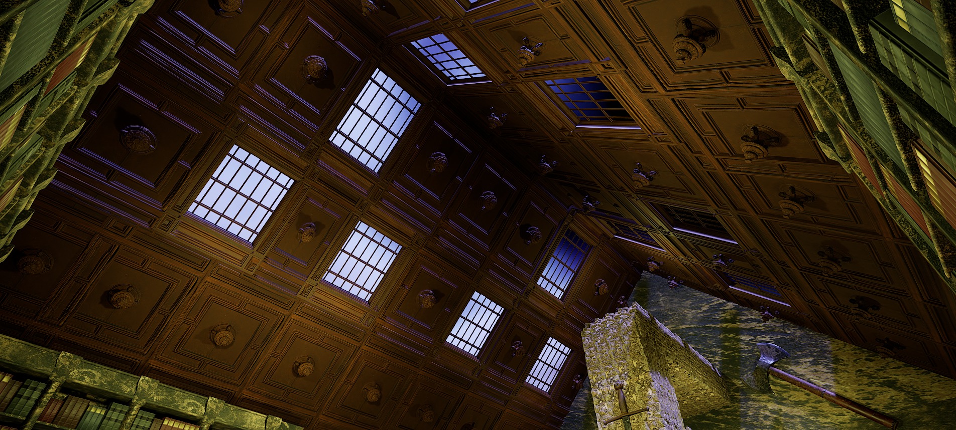 Cozy Victorian Fantasy Hall 3D model_40