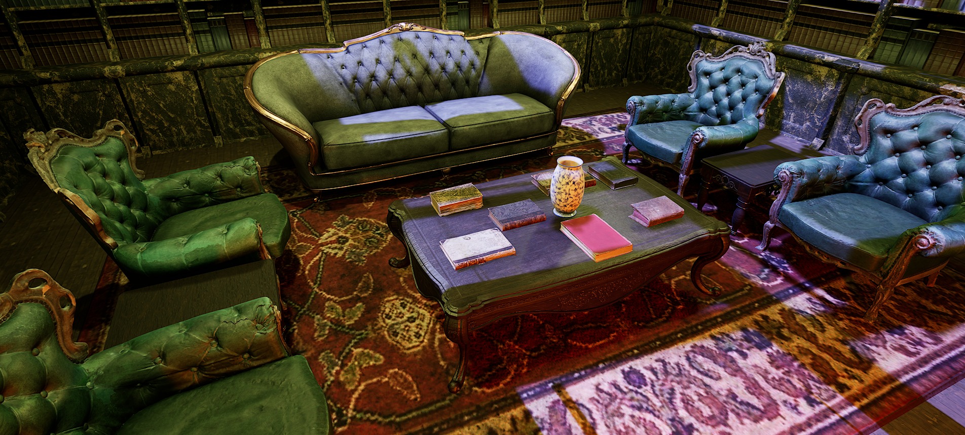 Cozy Victorian Fantasy Hall 3D model_3