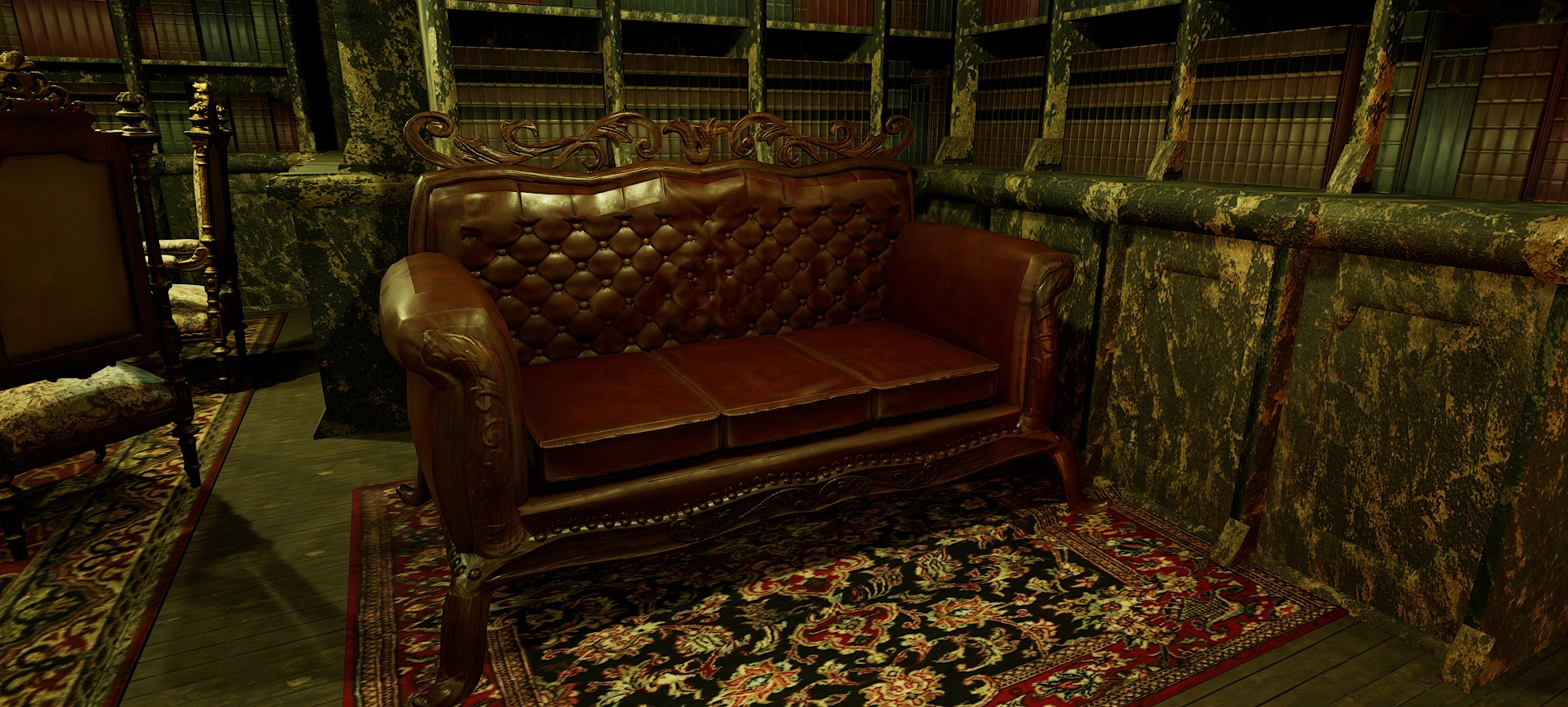 Cozy Victorian Fantasy Hall 3D model_23