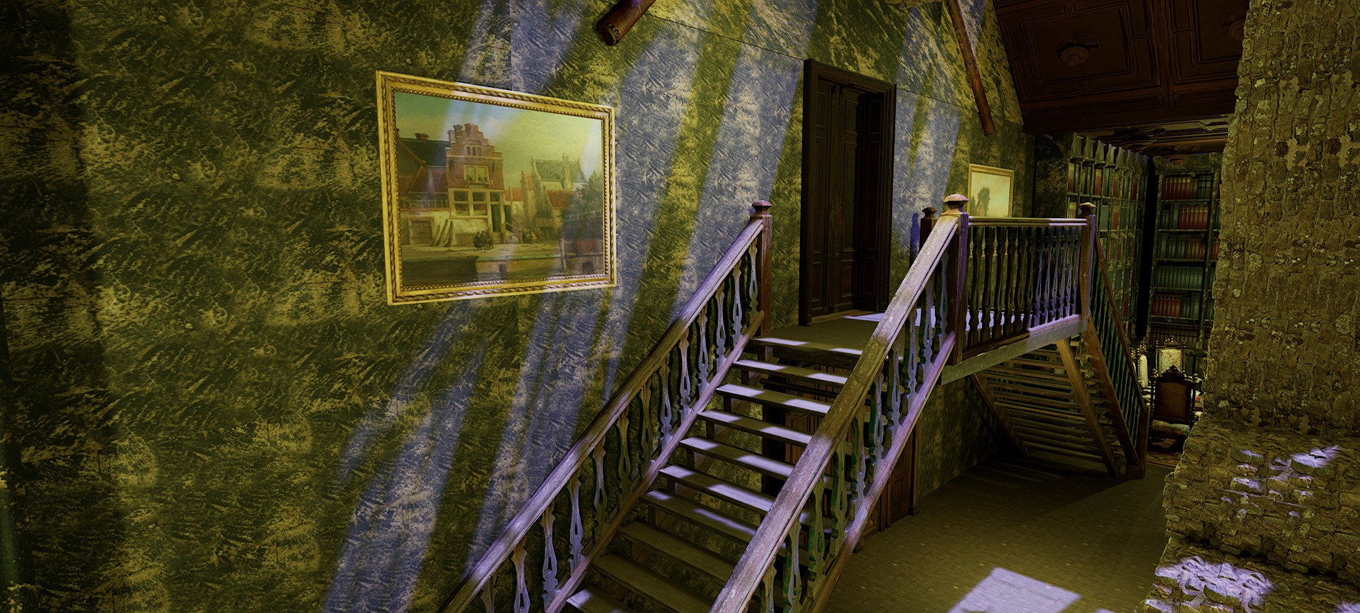 Cozy Victorian Fantasy Hall 3D model_11
