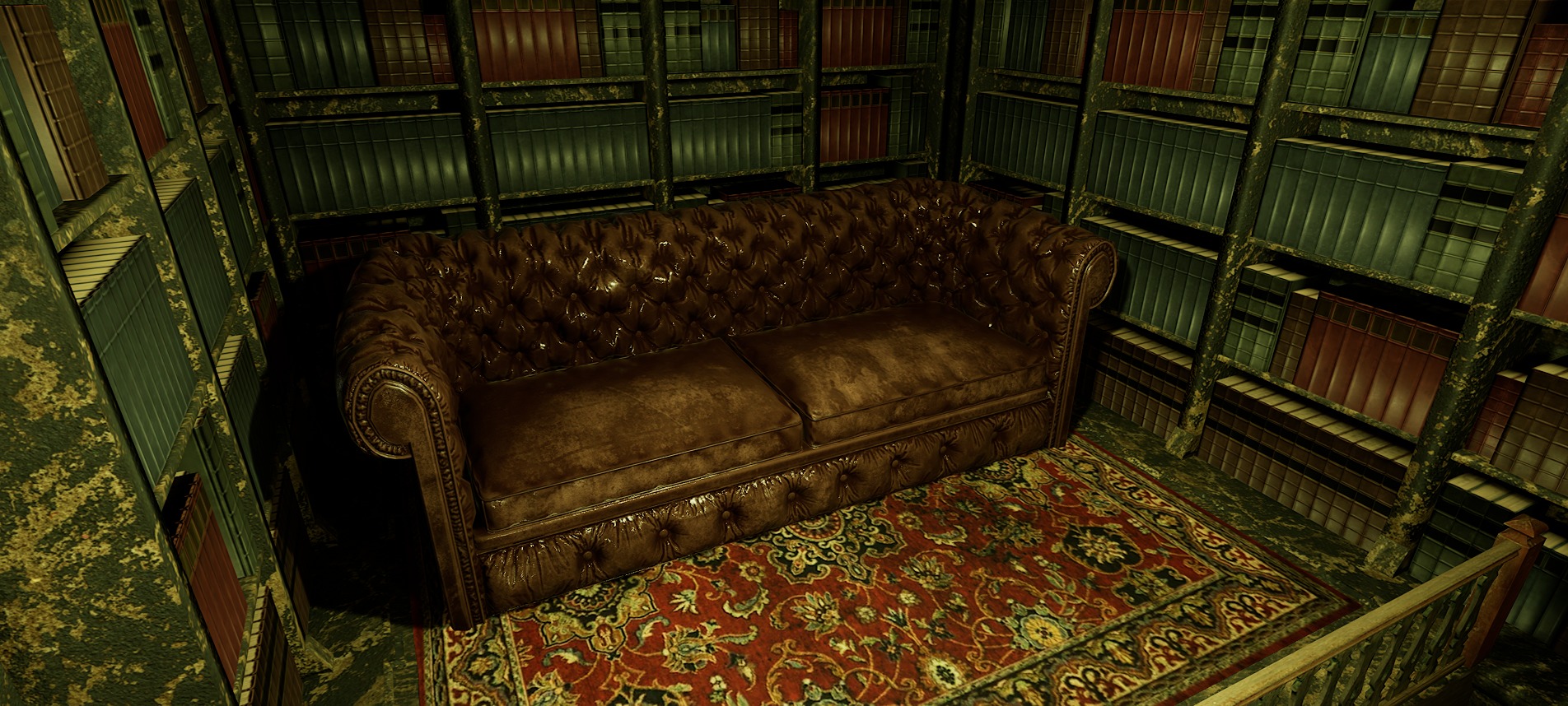 Cozy Victorian Fantasy Hall 3D model_28