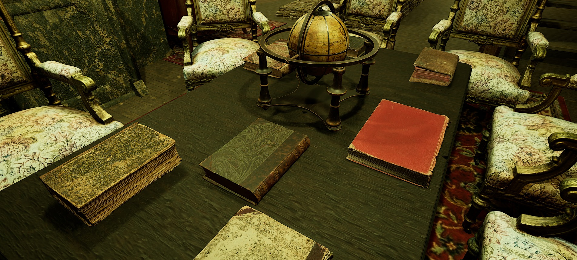 Cozy Victorian Fantasy Hall 3D model_19