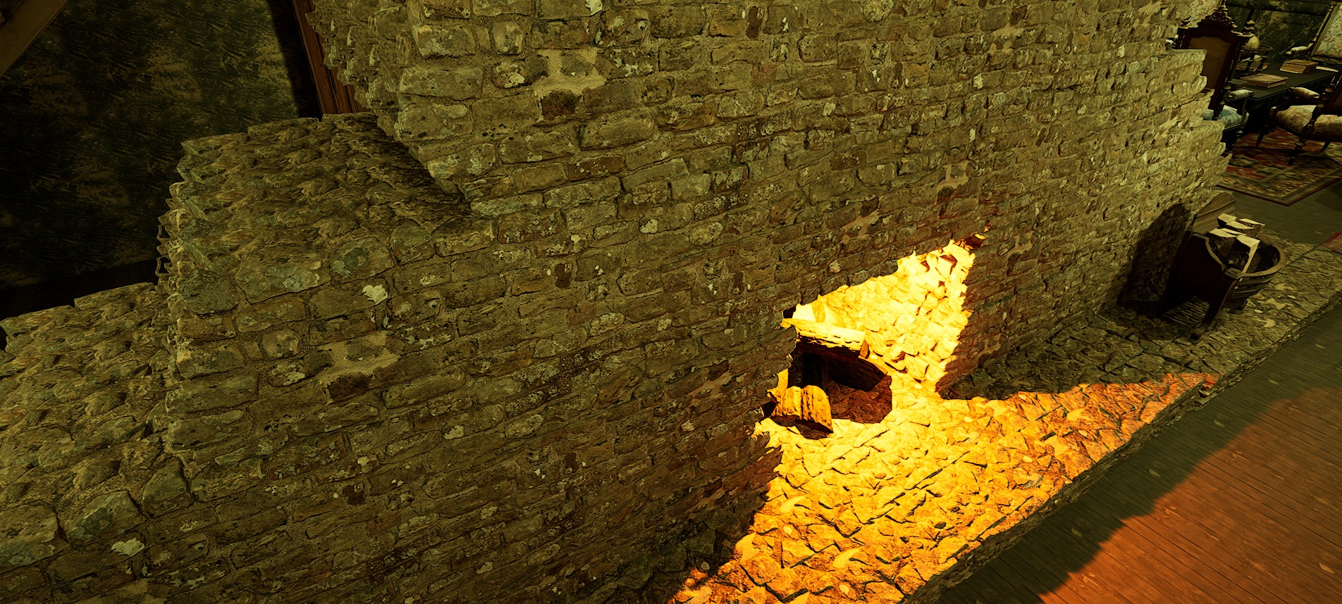 Cozy Victorian Fantasy Hall 3D model_35