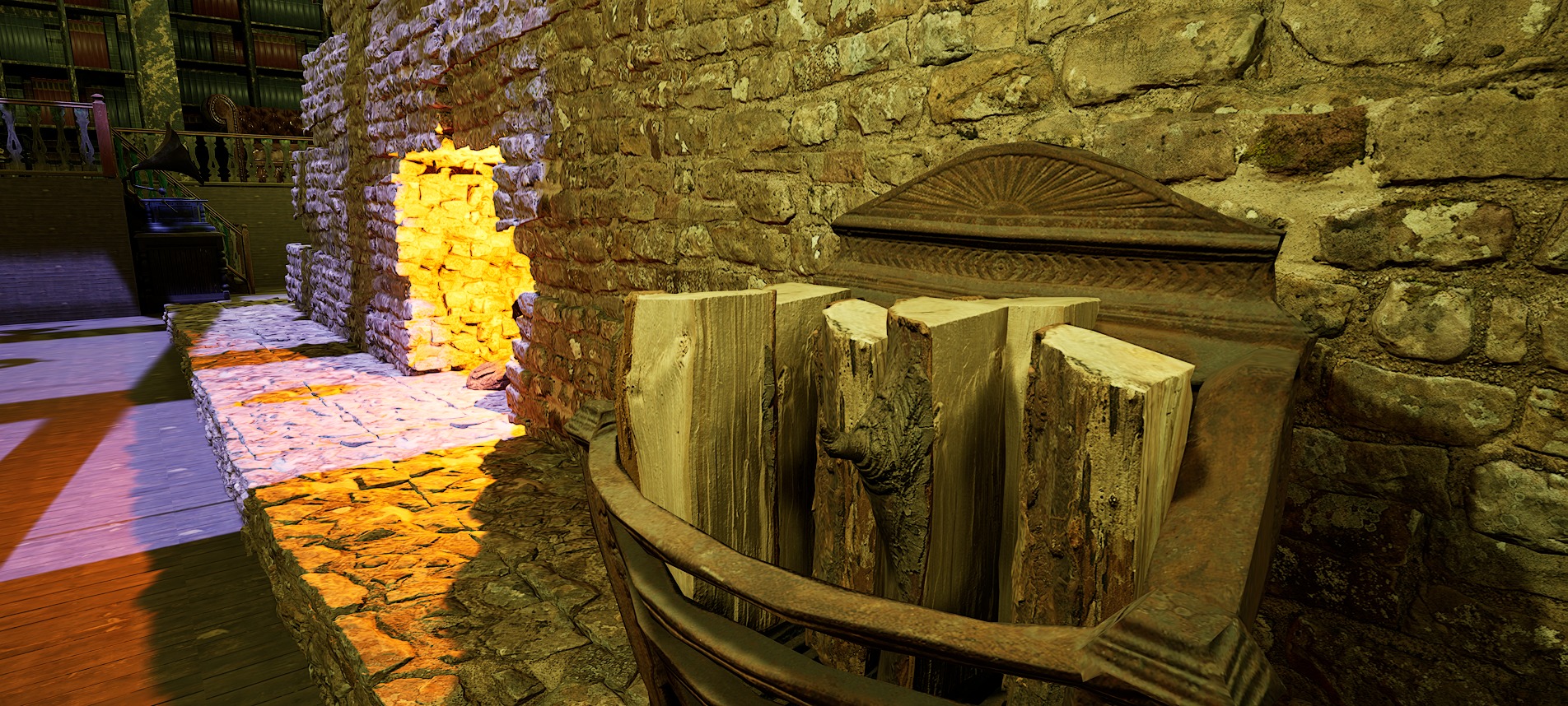 Cozy Victorian Fantasy Hall 3D model_32