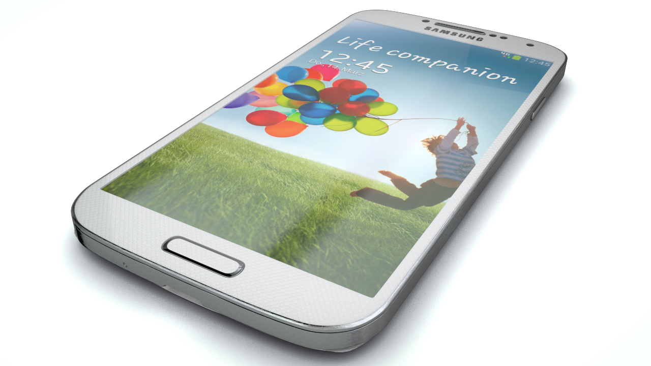 Samsung Galaxy S4 Smartphone 3D model_4