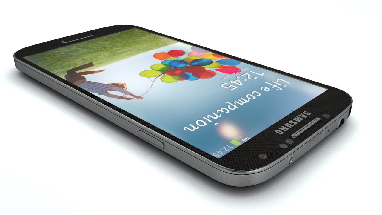 Samsung Galaxy S4 Smartphone 3D model_5