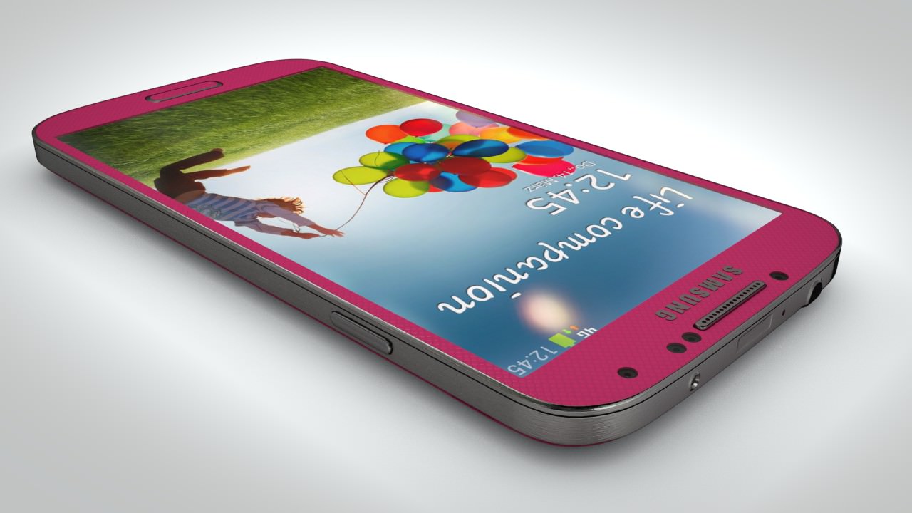 Samsung Galaxy S4 Smartphone 3D model_6