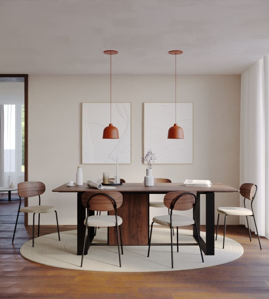 Dining Set 04 3D model_4