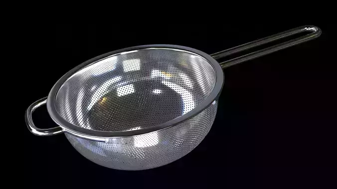 Colander IDEALISK Low poly 3d Model Low-poly 3D model
