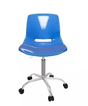 3D Blue PC Office Gaming Chair Model - Silla