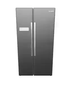 Modern Side-by-Side Refrigerator 3D Model for Kitchen Design Low-poly 3D model