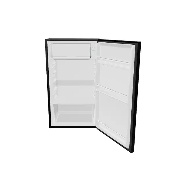 Realistic Refrigerator 3D Model - Perfect for Kitchen Low-poly 3D model_0
