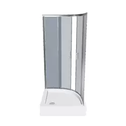 Modern 3D Shower Model for Interior Design Low-poly 3D model_0