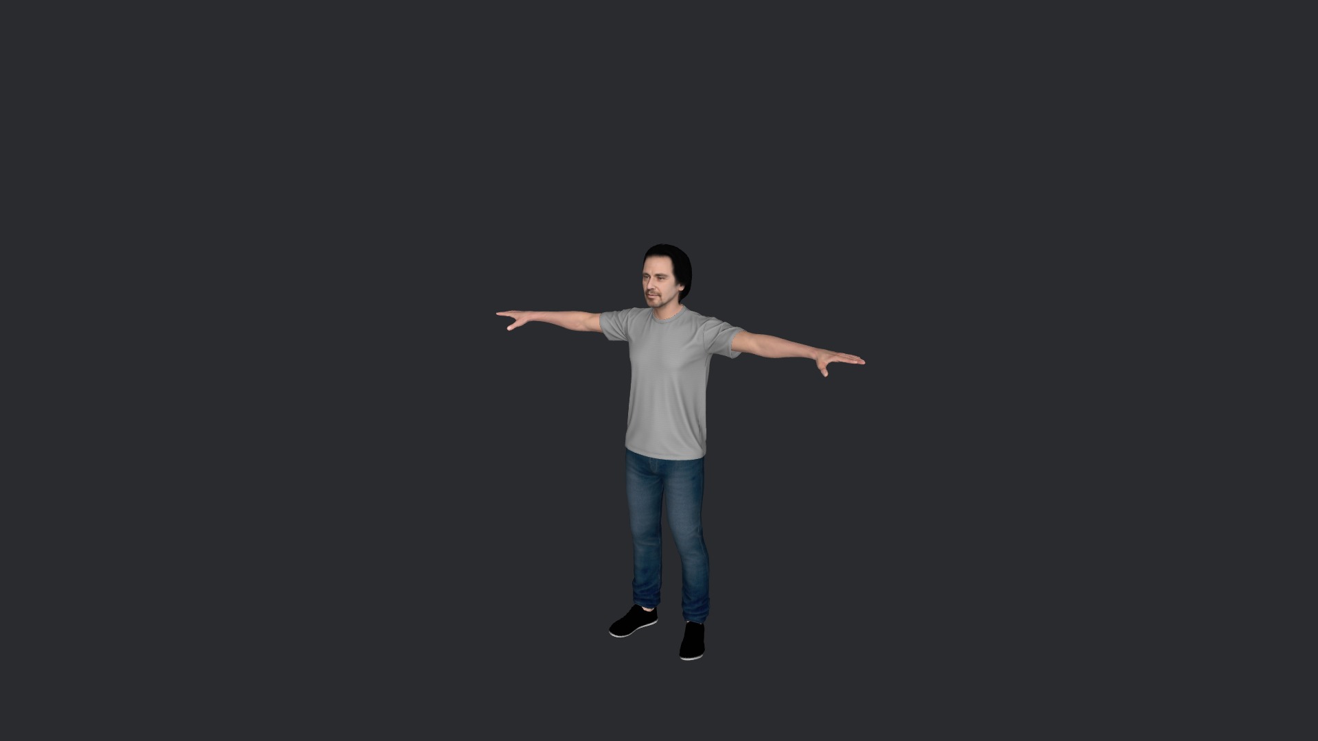 Al-Pacino Hyper Realistic Full Body Fully Rigged 3D Character Low-poly 3D model_19