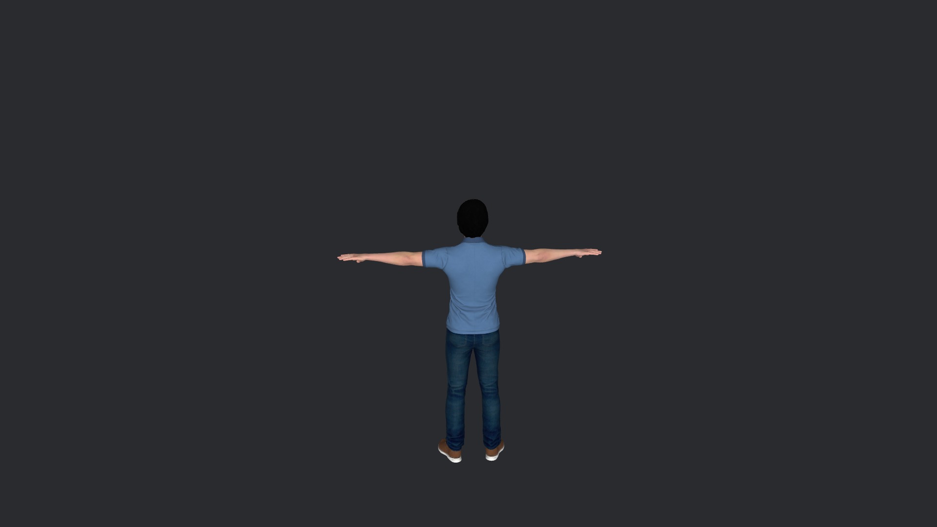 Al-Pacino Hyper Realistic Full Body Fully Rigged 3D Character Low-poly 3D model_21