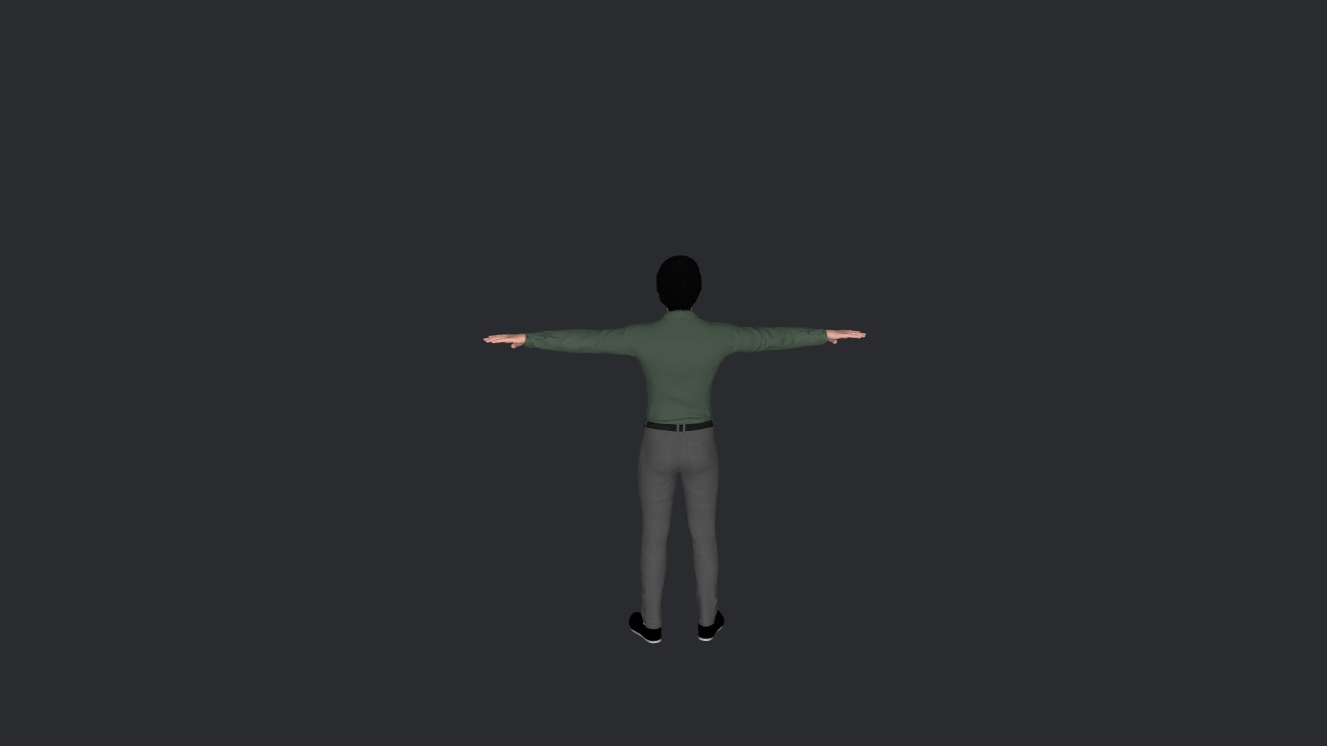 Al-Pacino Hyper Realistic Full Body Fully Rigged 3D Character Low-poly 3D model_14