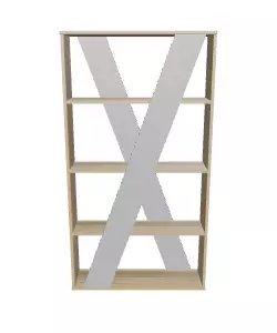 3D Modern Room Divider for Indoor Furniture Spaces Low-poly 3D model_0