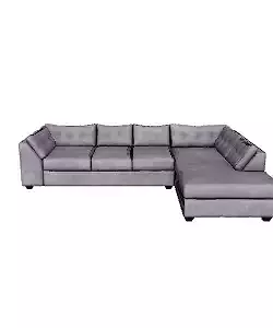 Modern Grey Sectional Sofa 3D Model