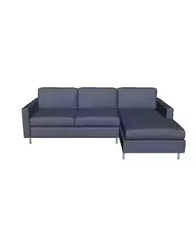 Realistic Sectional Sofa 3D Model for Interior Design